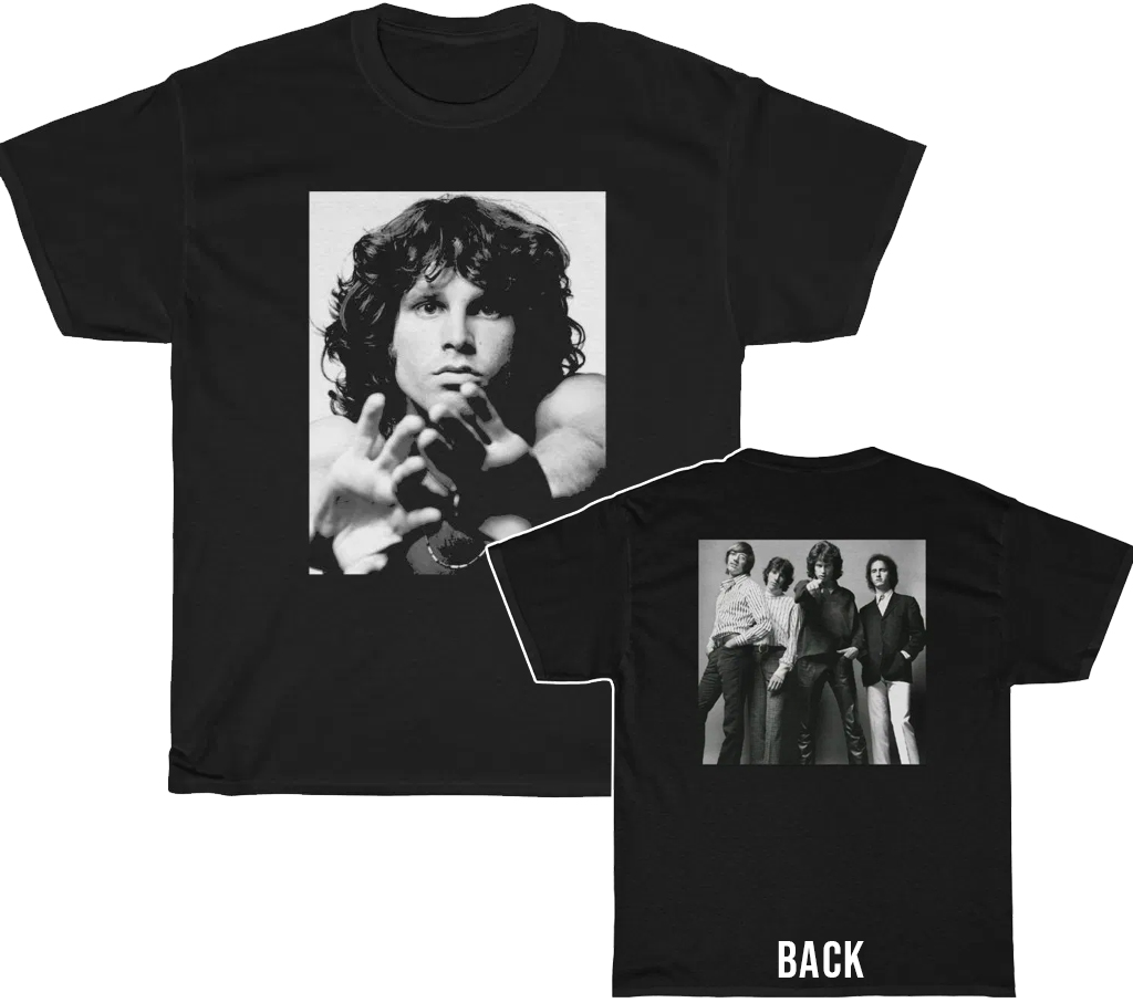 The DoorsJim Morrison Custom T-Shirt The DoorsJim Morrison Custom T-Shirt