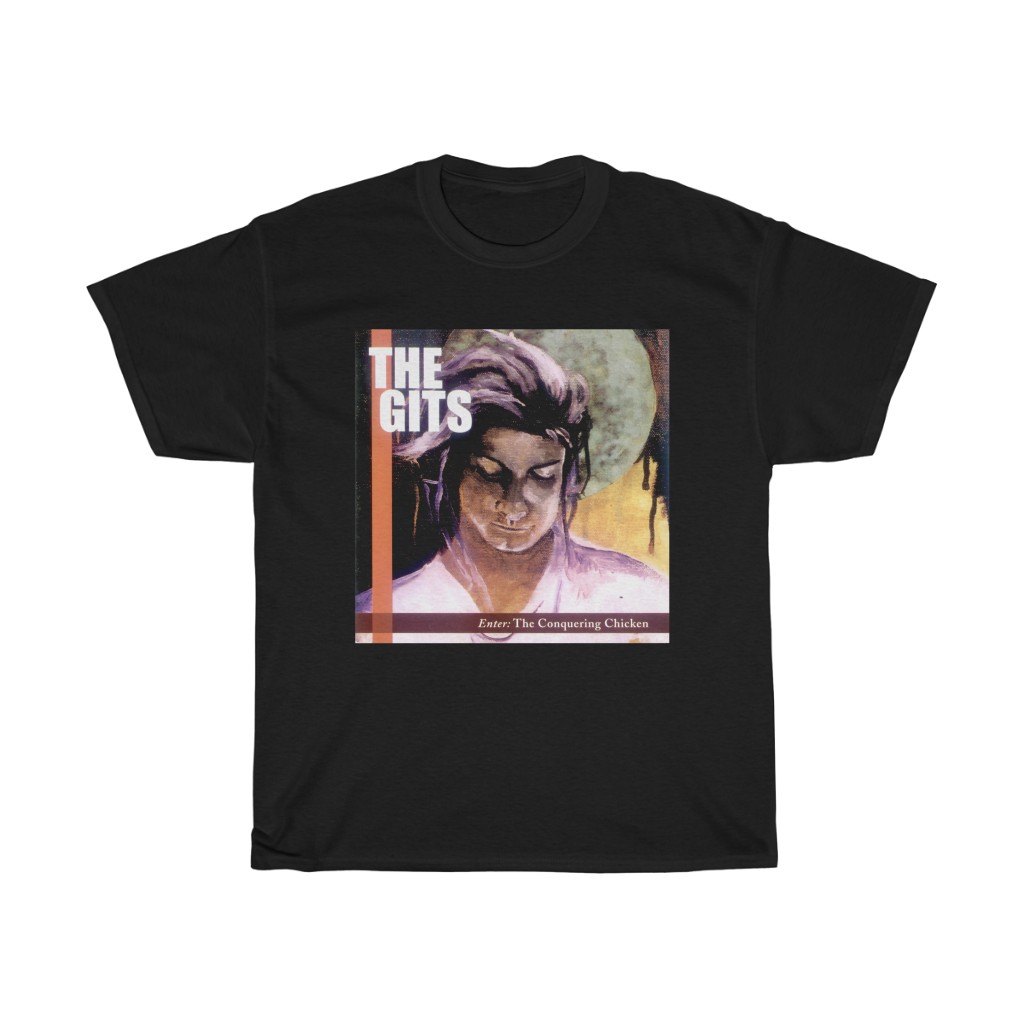 The Gits Entering The Conquering Chicken Album Cover Shirt The Gits Entering The Conquering Chicken Album Cover Shirt