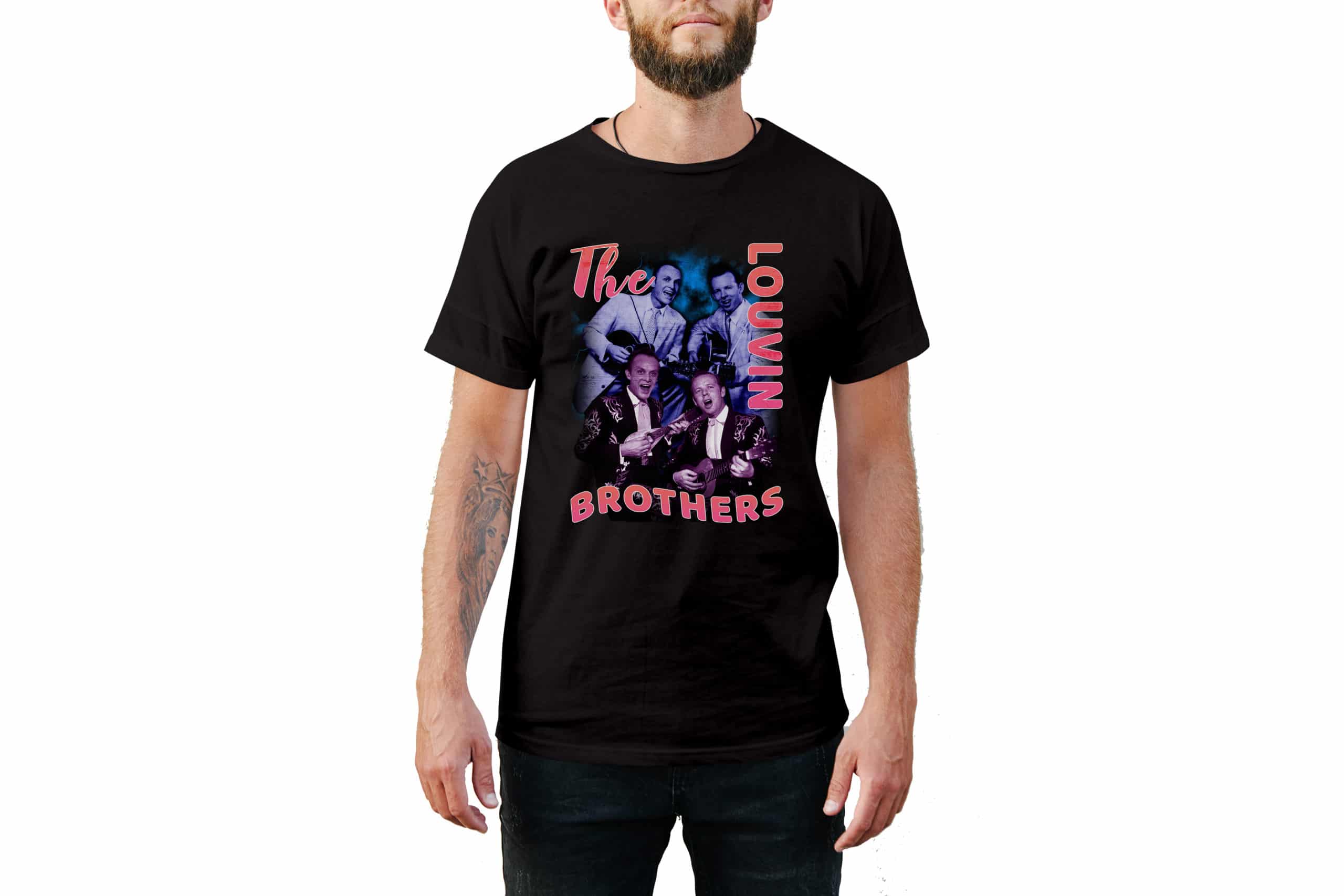The Louvin Brothers Vintage Style T-Shirt The Louvin Brothers Vintage Style T-Shirt