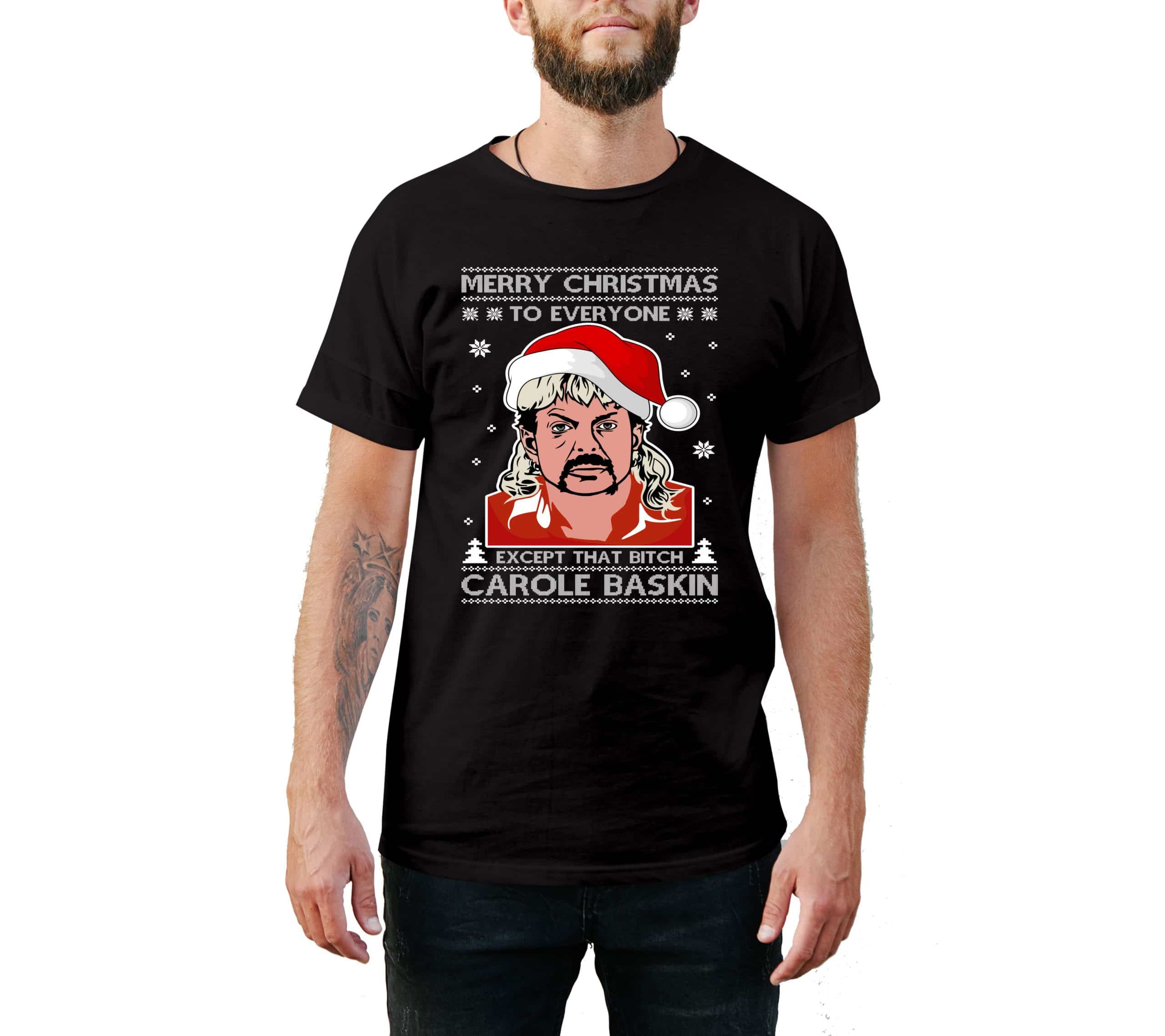 Tiger King Joe Christmas Style T-Shirt Tiger King Joe Christmas Style T-Shirt