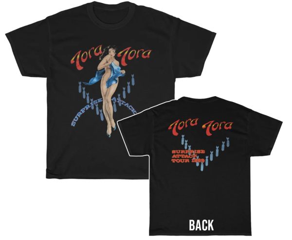Tora Tora 1989 Surprise Attack Tour Shirt