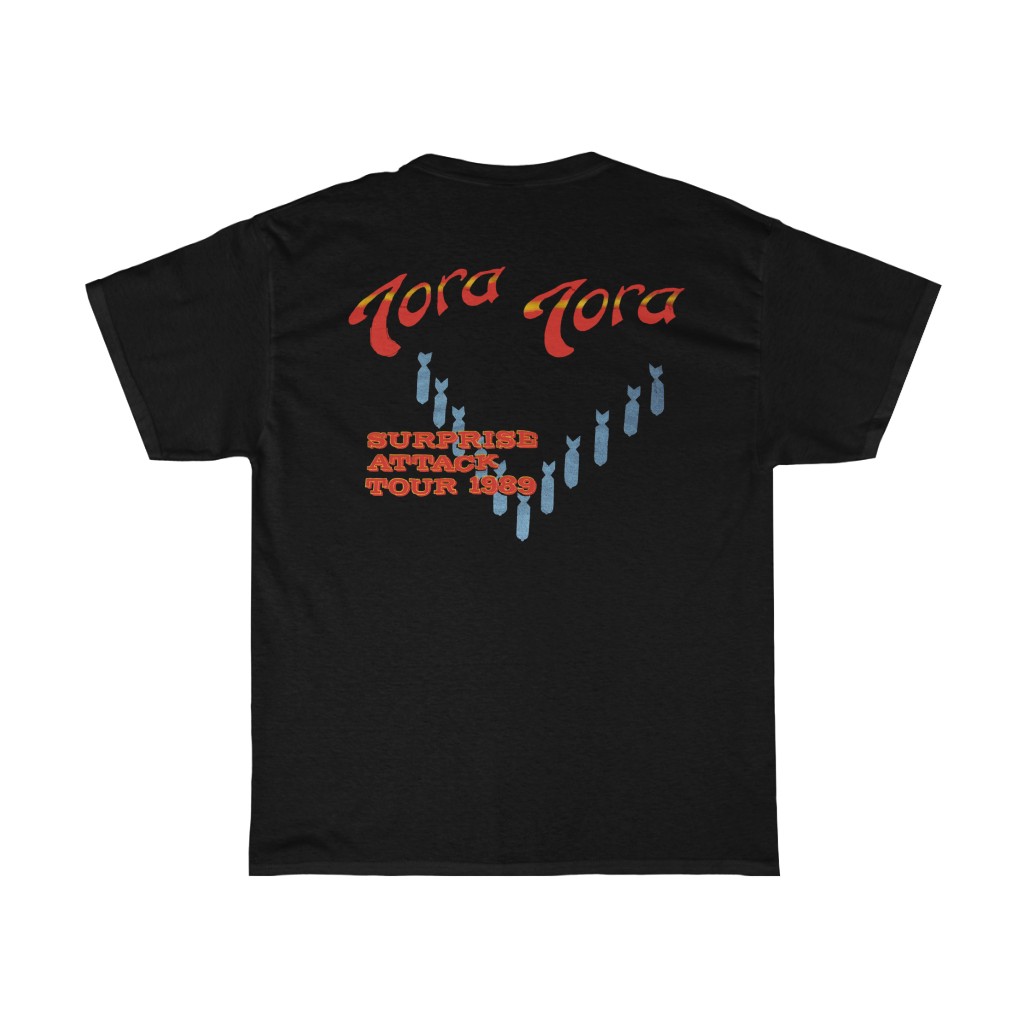 Tora Tora 1989 Surprise Attack Tour Shirt Tora Tora 1989 Surprise Attack Tour Shirt