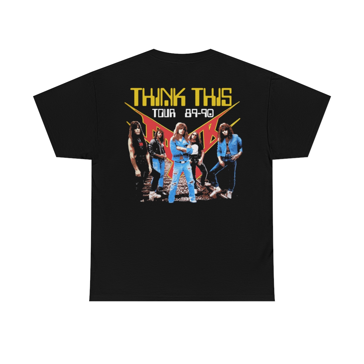 Toxik Think This 89-90 Tour Shirt Toxik Think This 89-90 Tour Shirt