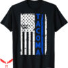 Toyota Tacoma T-Shirt Line Distressed National Police Week