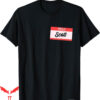 Travis Scott Fragment T-Shirt Hello My Name Is Back School