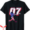 Trea Turner T-Shirt Flag Silhouette Gameday MLBPA Tee