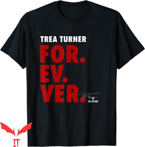Trea Turner T-Shirt Forever Baseball Sports MLBPA Tee