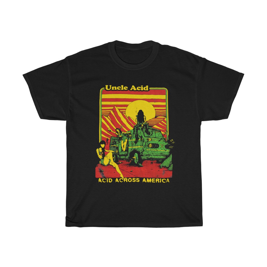 Uncle Acid & The Deadbeats 2014 Acid Across America Tour Shirt Uncle Acid & The Deadbeats 2014 Acid Across America Tour Shirt