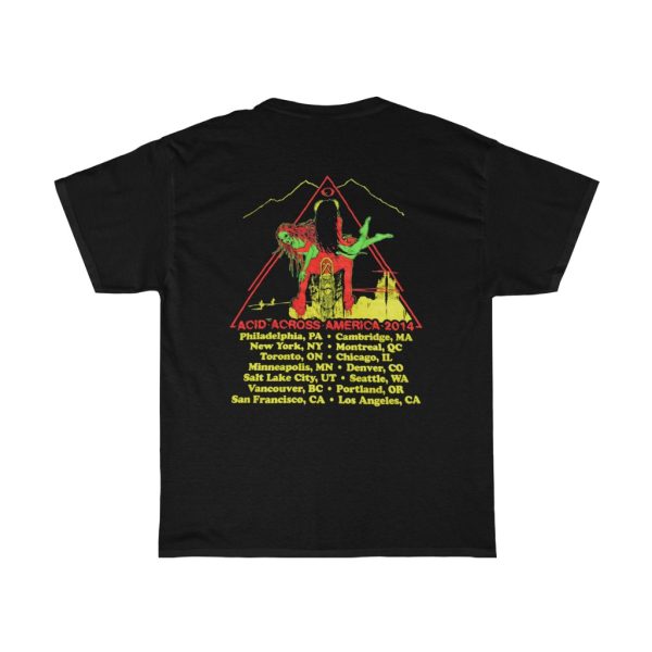 Uncle Acid &amp The Deadbeats 2014 Acid Across America Tour Shirt