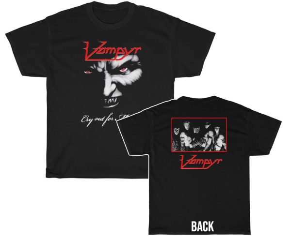 Vampyr Cry Out For Metal Shirt