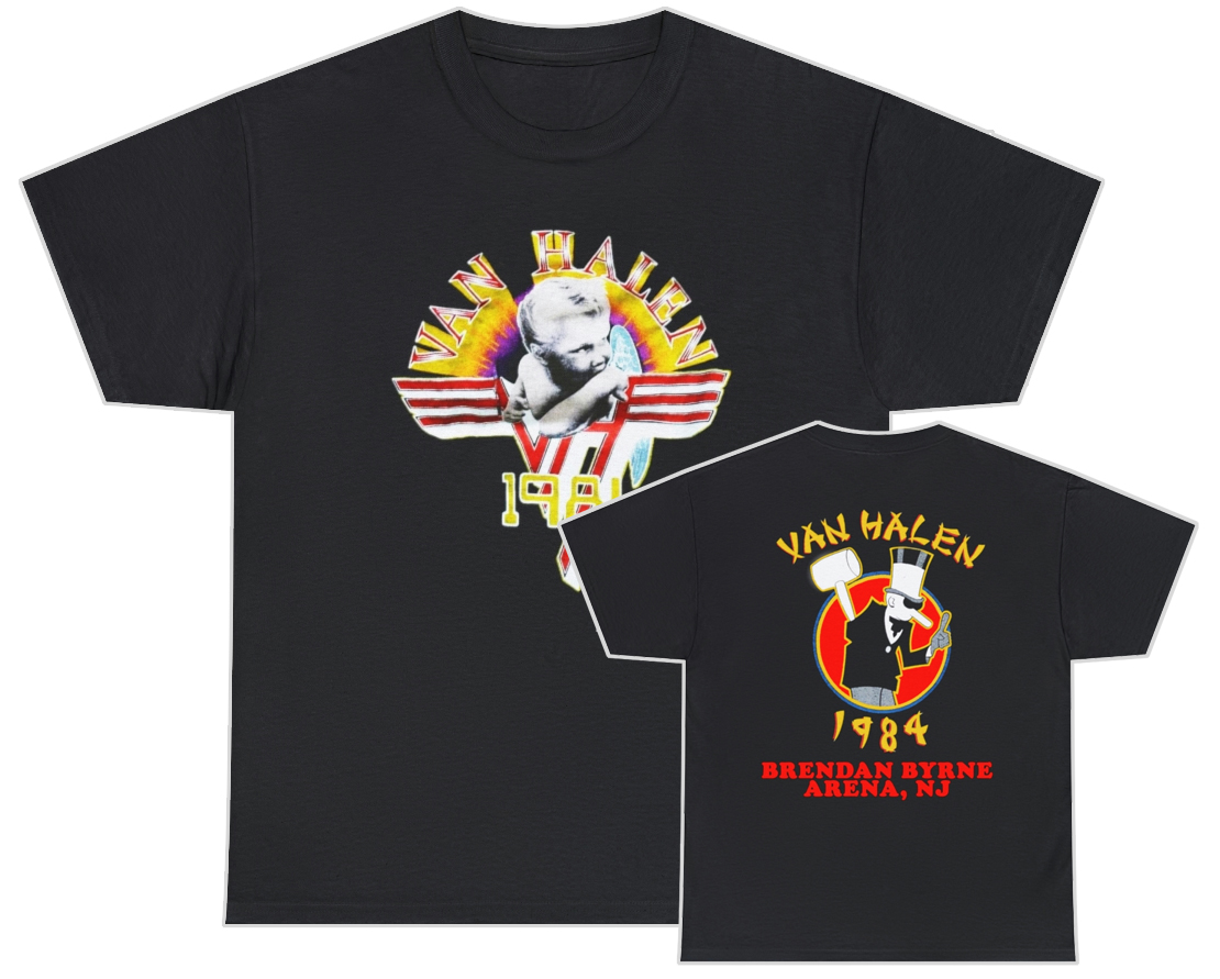 Van Halen 1984 Brendan Byrne Arena, NJ Shirt Van Halen 1984 Brendan Byrne Arena, NJ Shirt