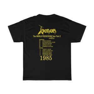 Venom 1985 The World Possession Tour Part 2 Shirt 3