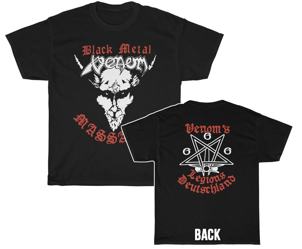Venom Black Metal Massacre Shirt Venom Black Metal Massacre Shirt