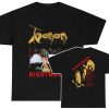 Venom Nightmare Cover with Lyrics on Back Shirt