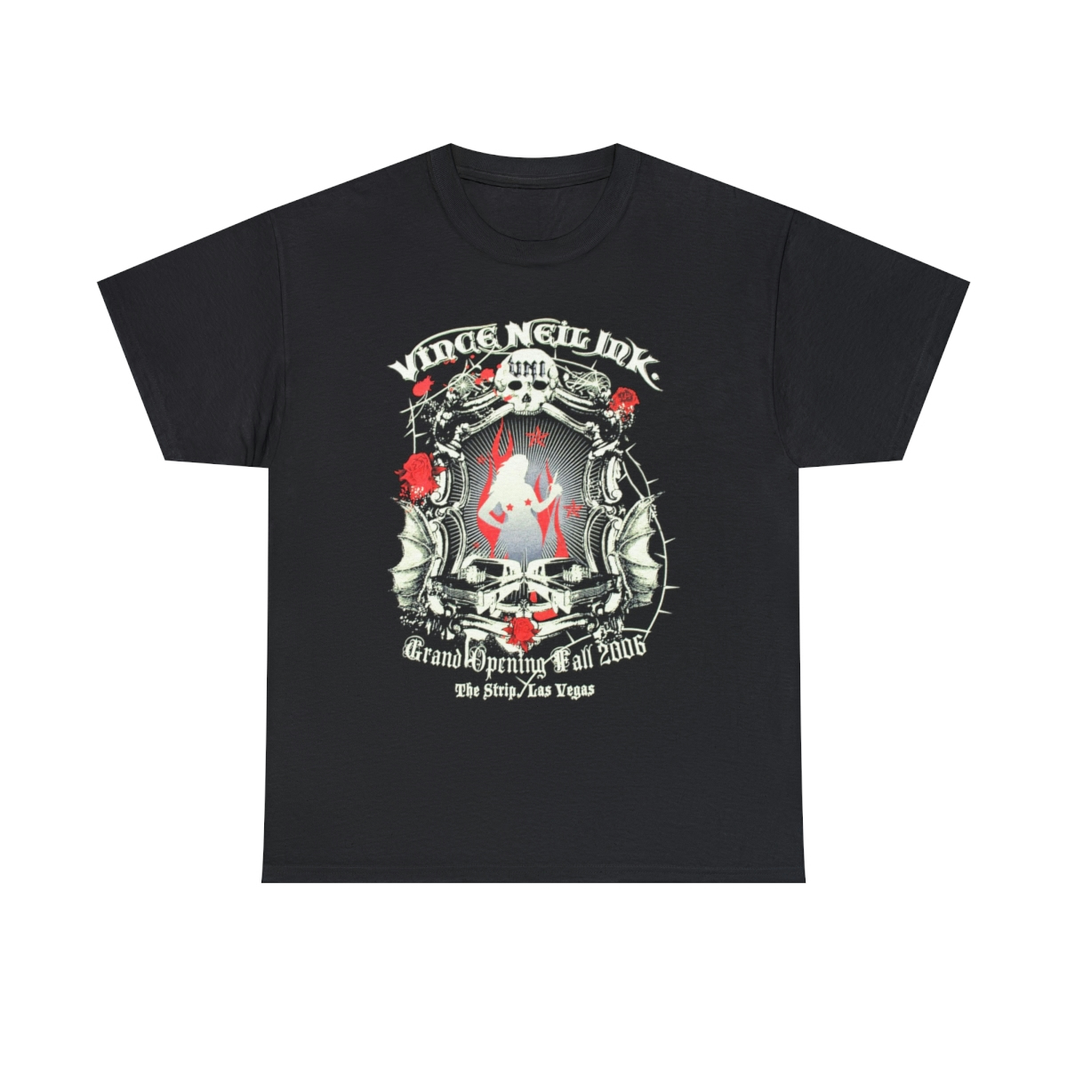Vince Neil Ink Las Vegas Tattoo Shop 2006 Grand Opening Shirt Vince Neil Ink Las Vegas Tattoo Shop 2006 Grand Opening Shirt