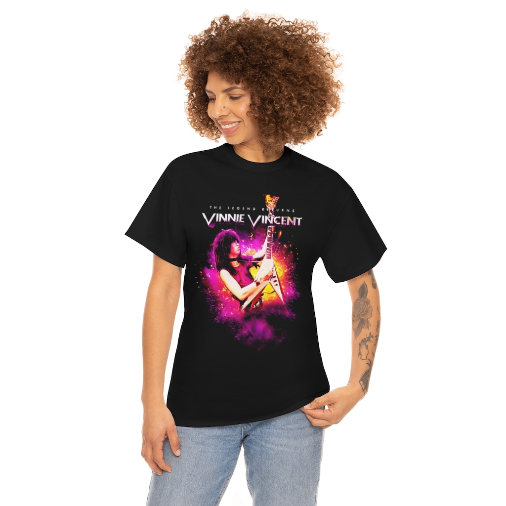 Vinnie Vincent The Legend Returns Vinnie Fuckin Vincent Custom Shirt Vinnie Vincent The Legend Returns Vinnie Fuckin Vincent Custom Shirt