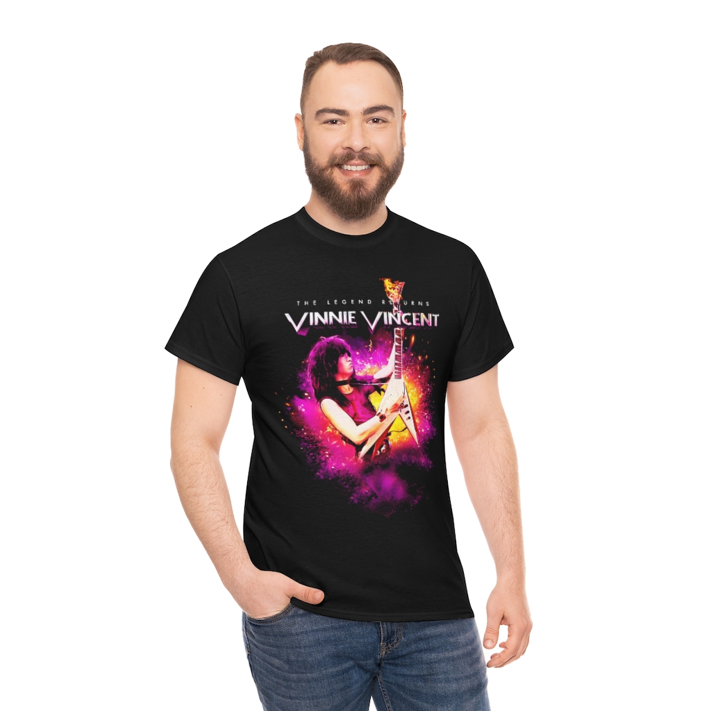 Vinnie Vincent The Legend Returns Vinnie Fuckin Vincent Custom Shirt Vinnie Vincent The Legend Returns Vinnie Fuckin Vincent Custom Shirt