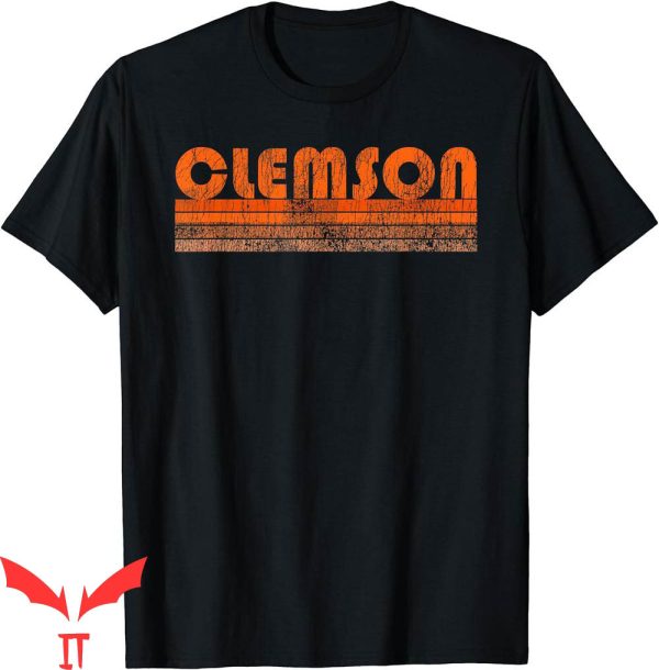 Vintage Clemson T-Shirt Retro Sc Souvenir Football Tee