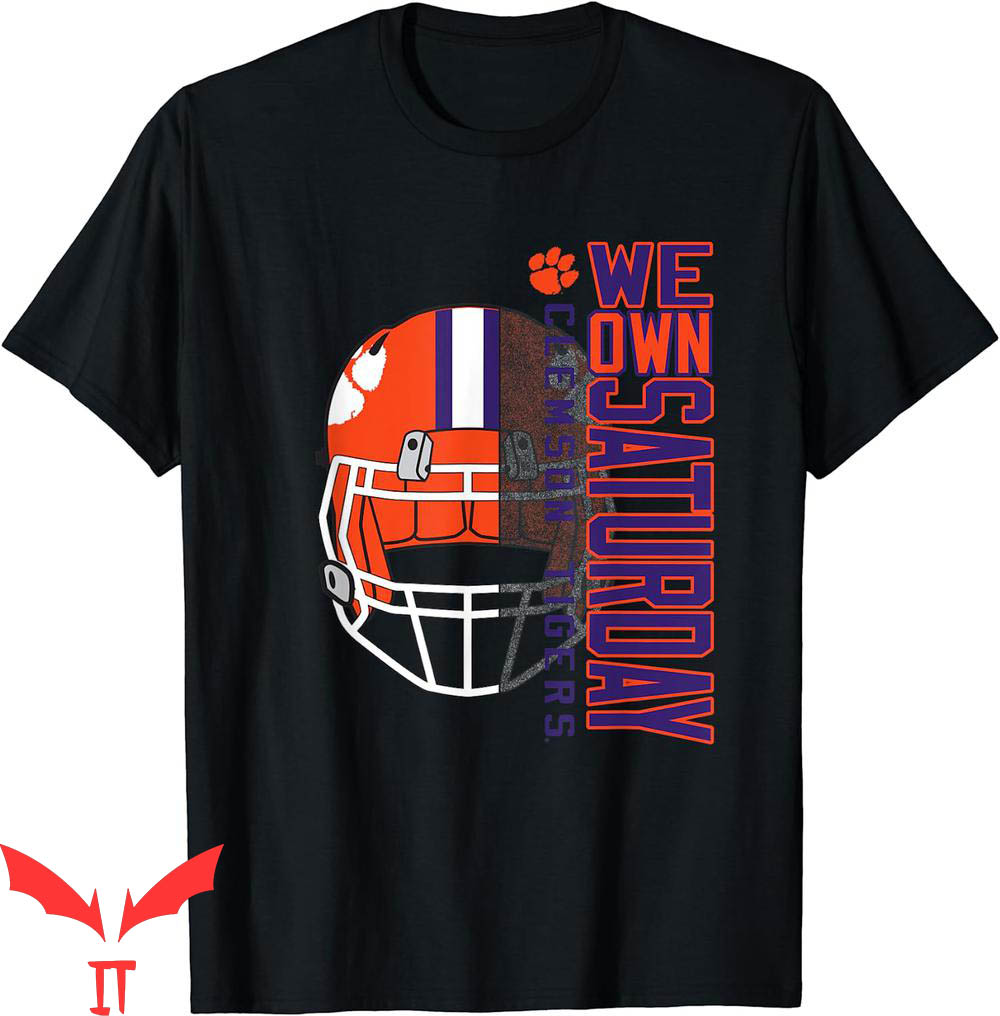 Vintage Clemson T-Shirt Tigers Football Saturdays Tee Vintage Clemson T-Shirt Tigers Football Saturdays Tee