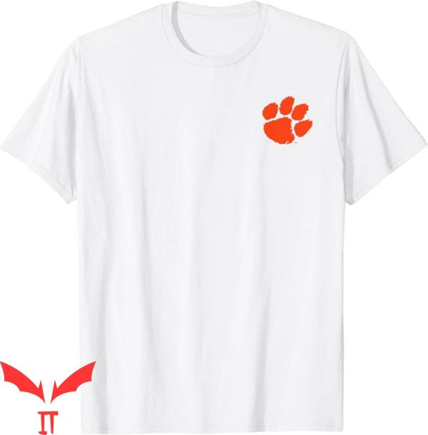 Vintage Clemson T-Shirt Tigers Left Chest Icon Football