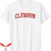 Vintage Clemson T-Shirt Tigers Retro Arch Football Tee