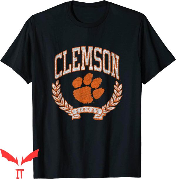 Vintage Clemson T-Shirt Tigers Victory Football Trendy