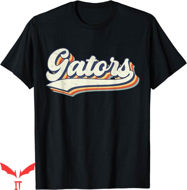 Vintage Florida Gators T-Shirt Name Personalized Retro Sport