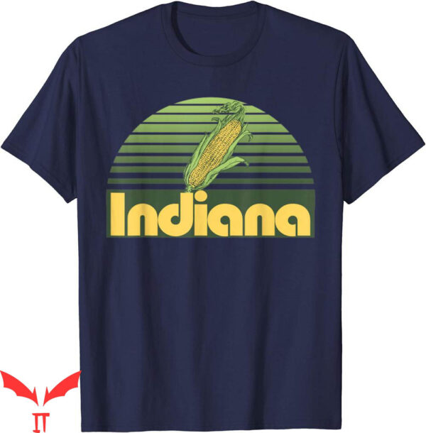 Vintage Indiana University T-Shirt State Home Borned Raised