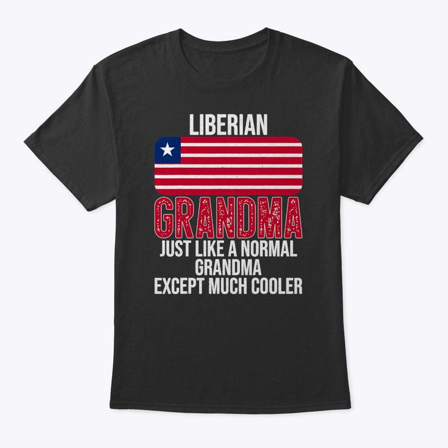 Vintage Liberian Grandma Liberia Flag For Mother's Day T-Shirt Vintage Liberian Grandma Liberia Flag For Mother's Day T-Shirt