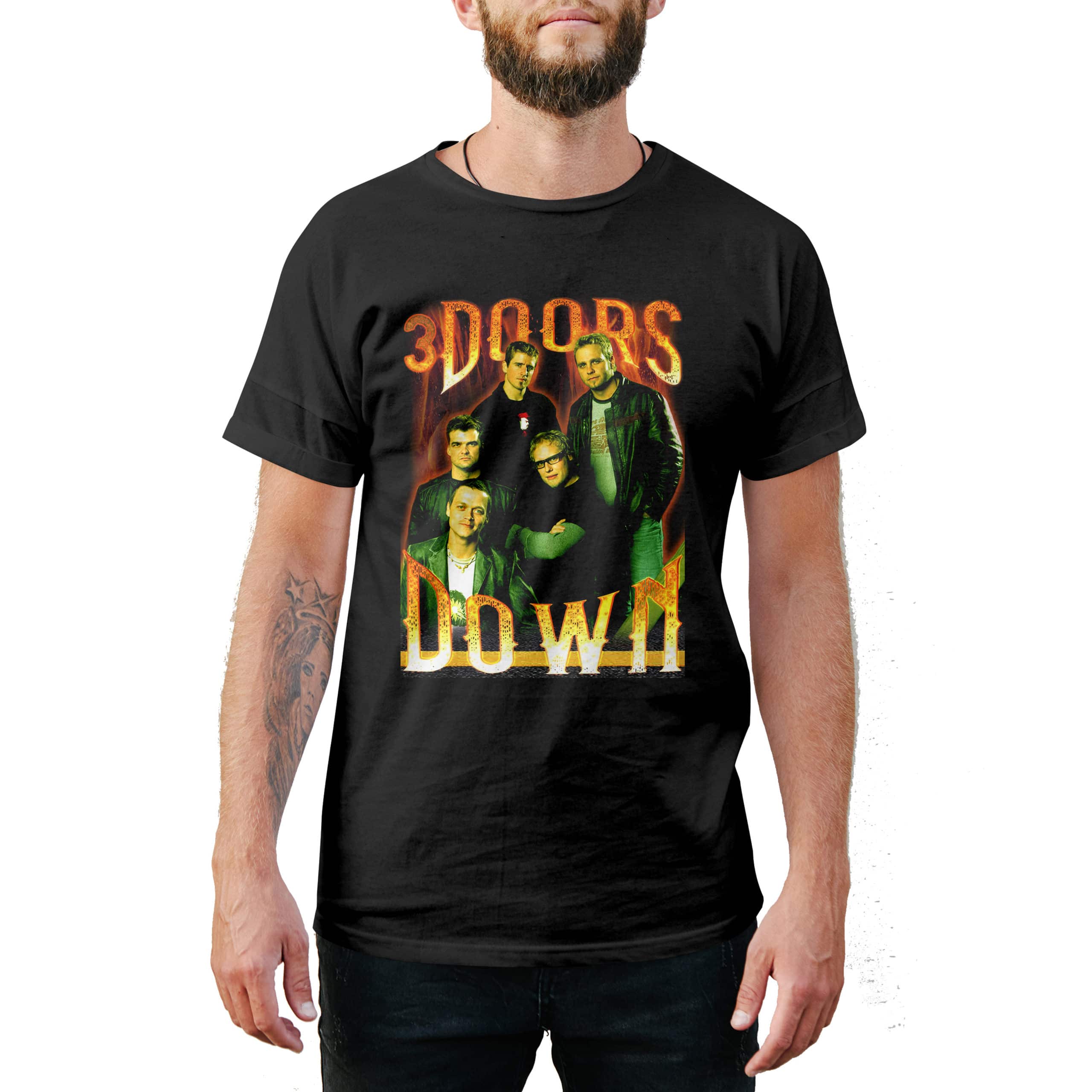 Vintage Style 3 Doors Down T-Shirt Vintage Style 3 Doors Down T-Shirt