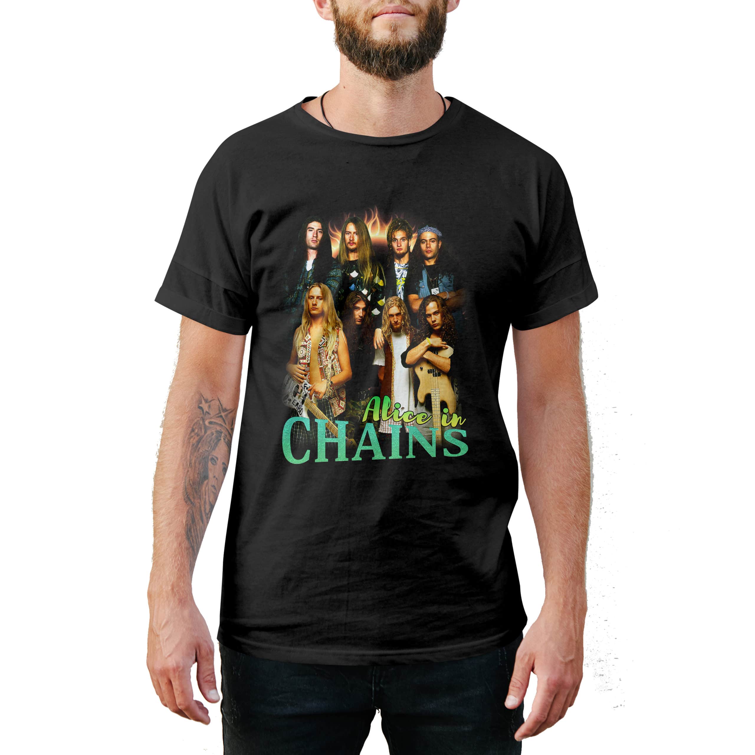 Vintage Style Alice in Chains T-Shirt Vintage Style Alice in Chains T-Shirt