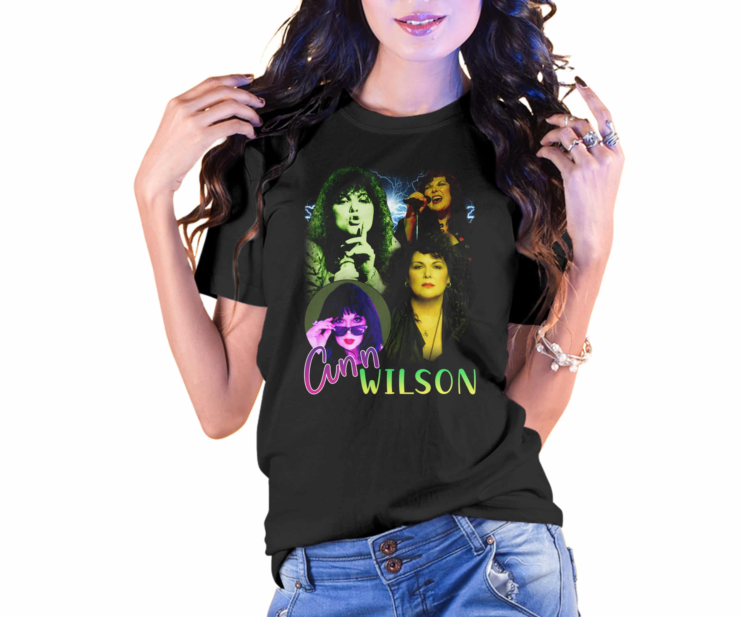 Vintage Style Ann Wilson T-Shirt Vintage Style Ann Wilson T-Shirt