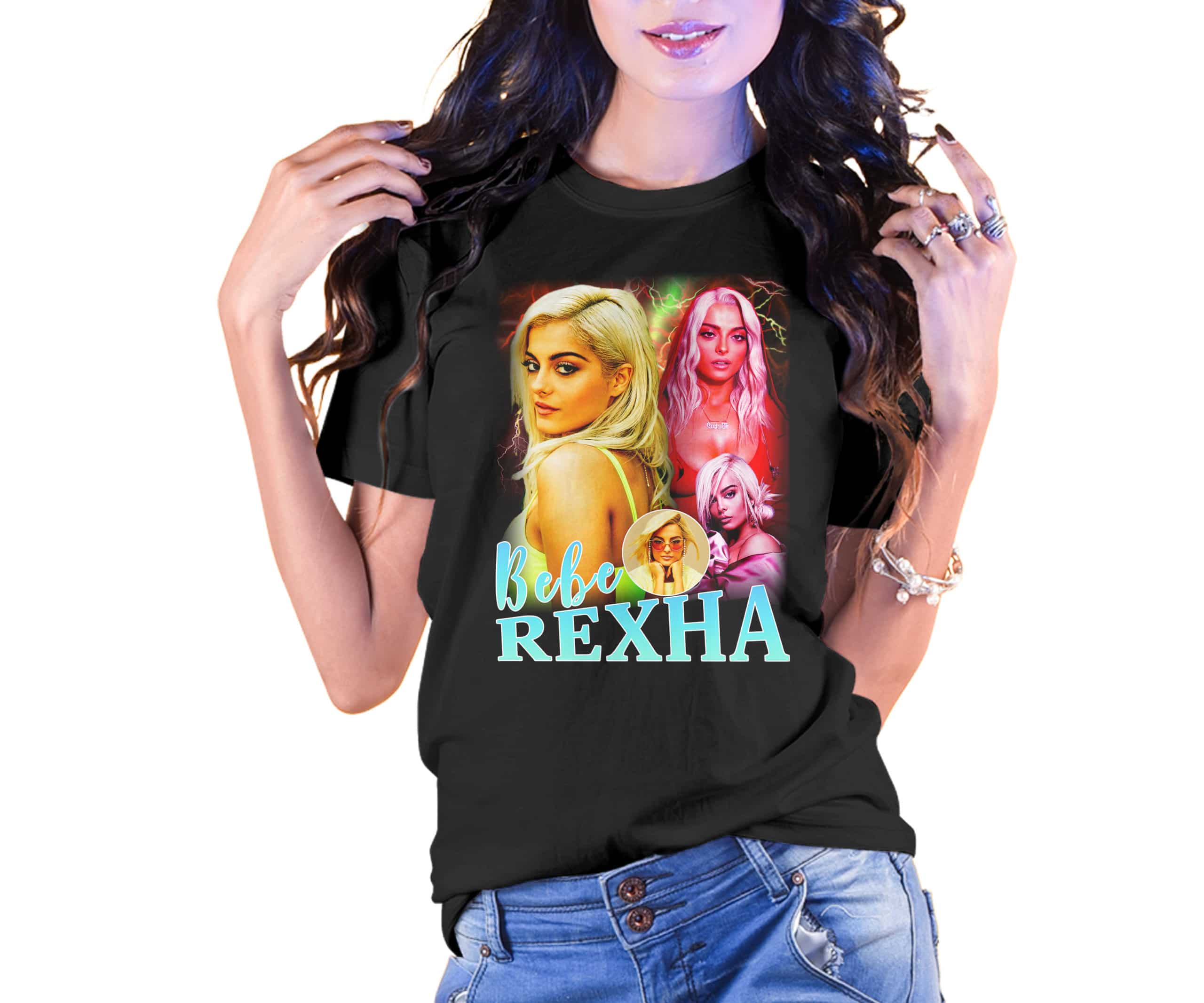 Vintage Style Bebe Rexha T-Shirt Vintage Style Bebe Rexha T-Shirt