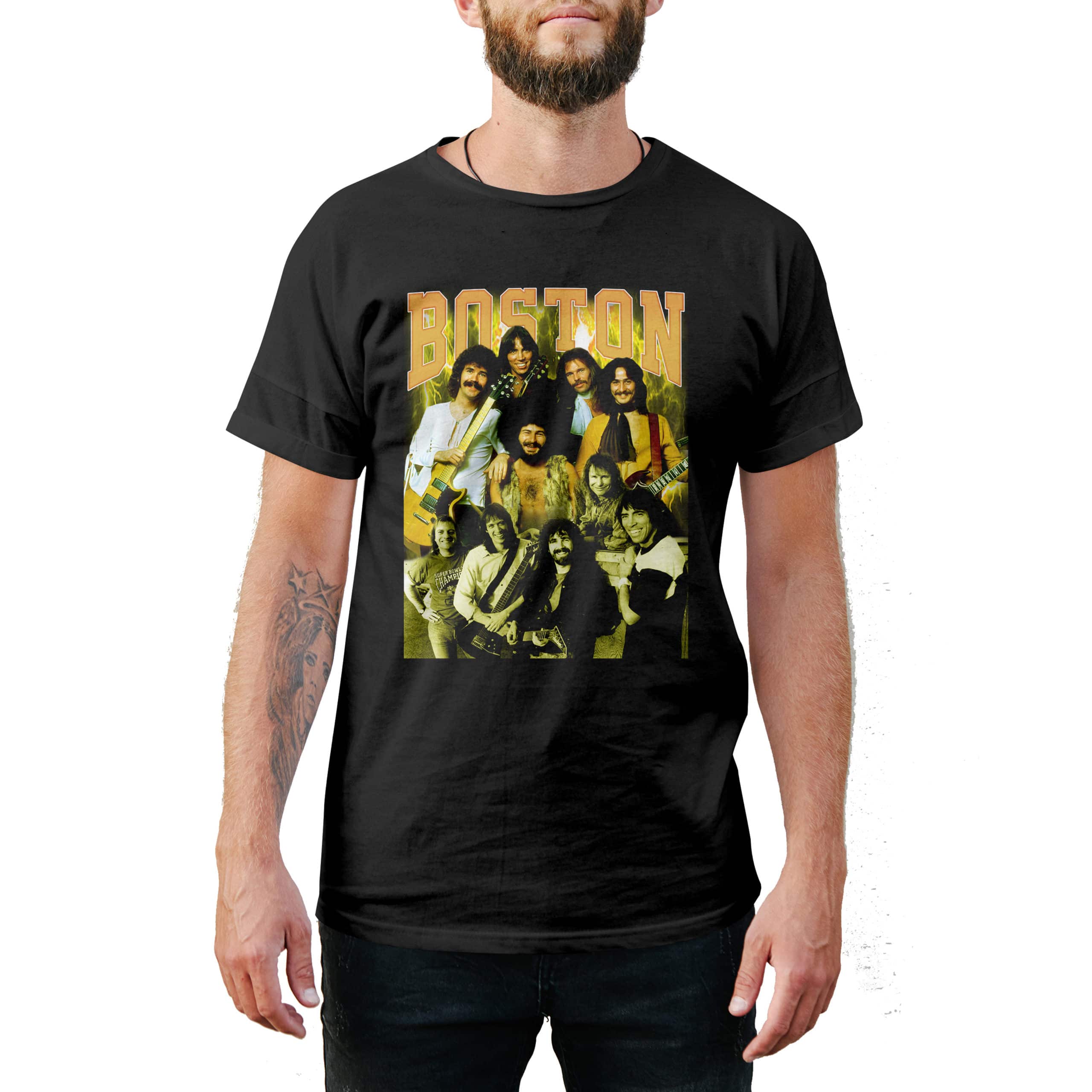 Vintage Style Boston T-Shirt Vintage Style Boston T-Shirt