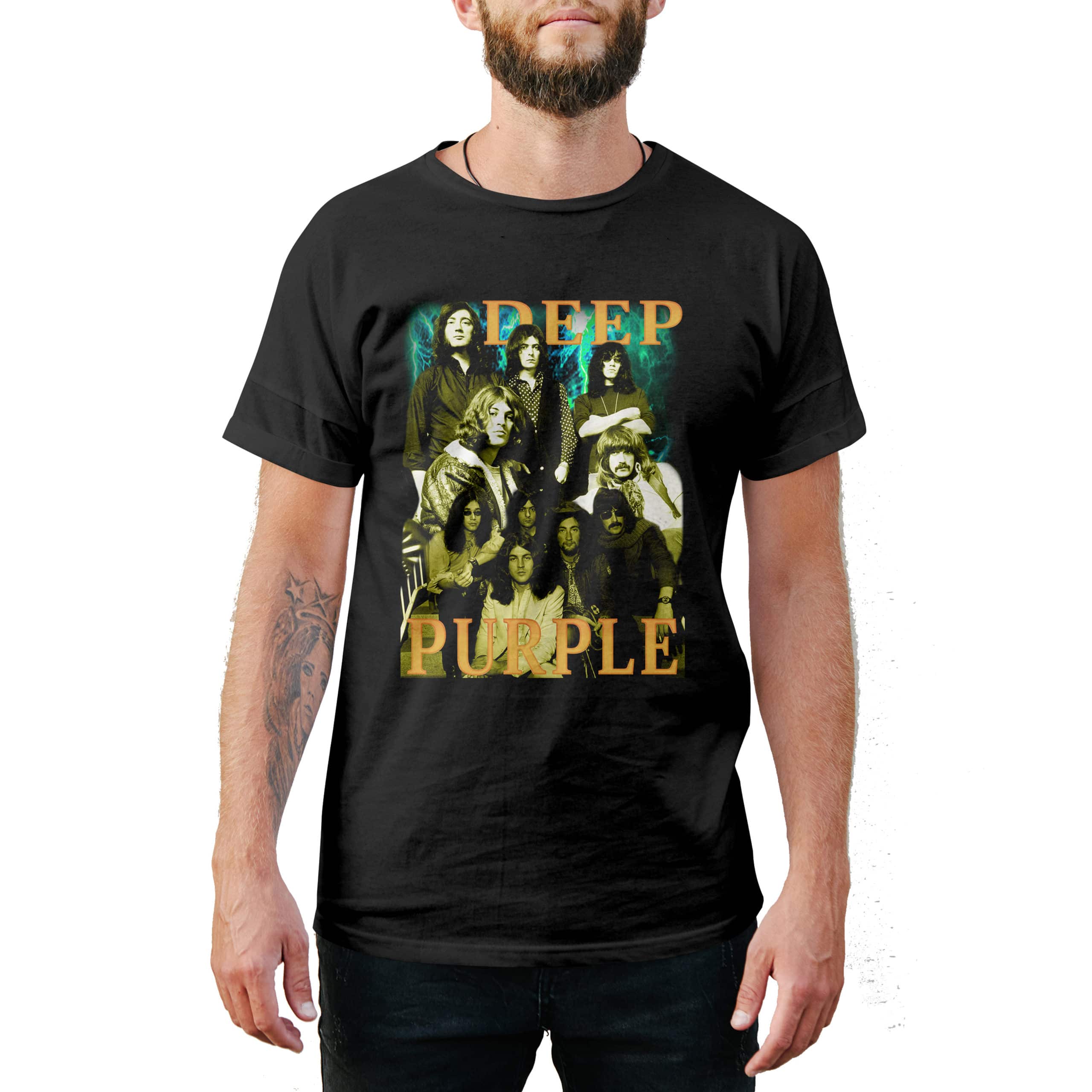 Vintage Style Deep Purple T-Shirt Vintage Style Deep Purple T-Shirt