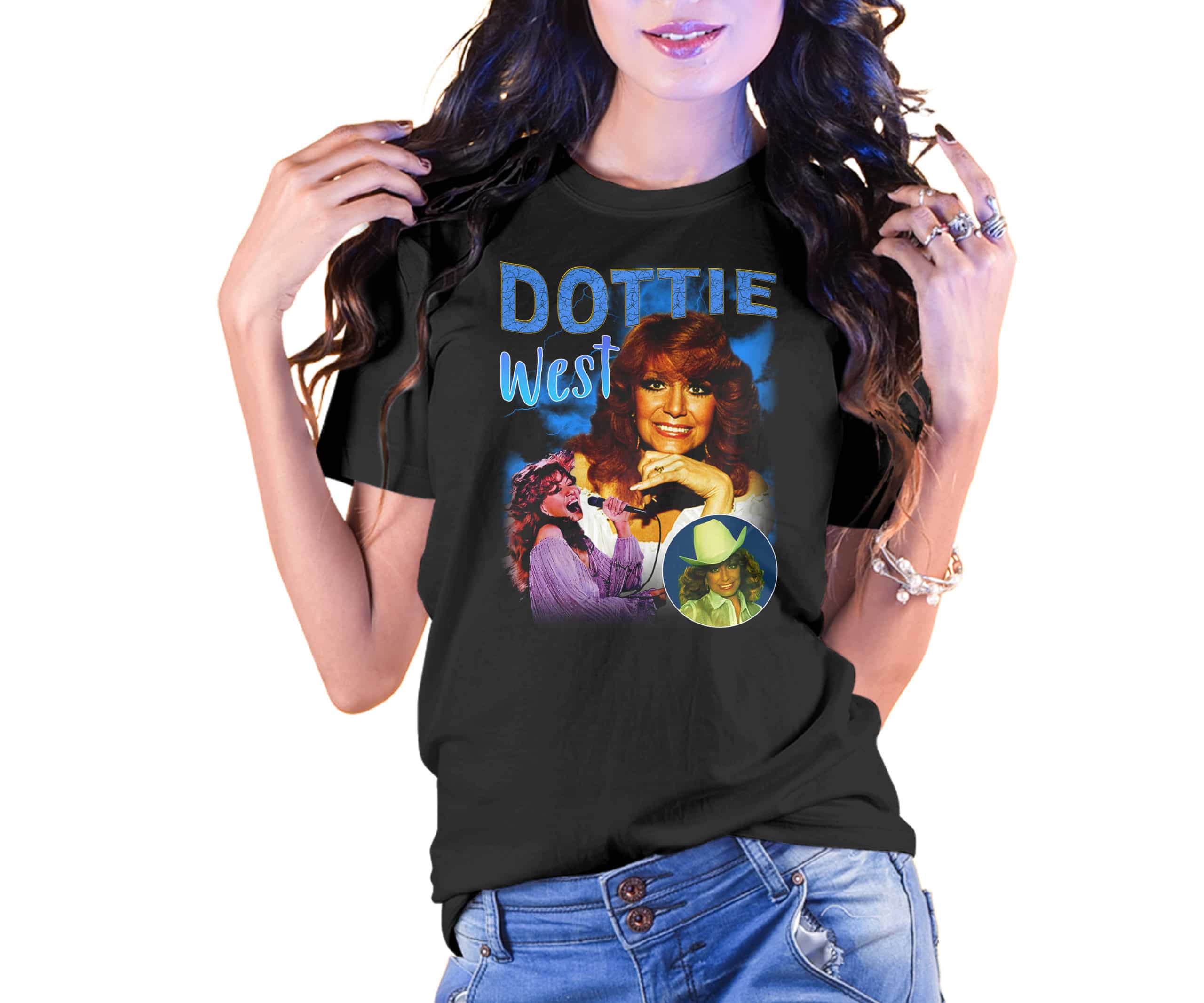 Vintage Style Dottie West T-Shirt Vintage Style Dottie West T-Shirt
