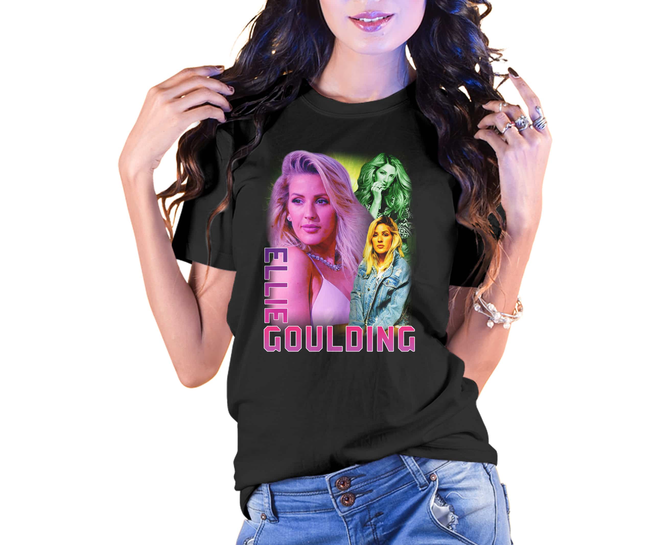 Vintage Style Ellie Goulding T-Shirt Vintage Style Ellie Goulding T-Shirt