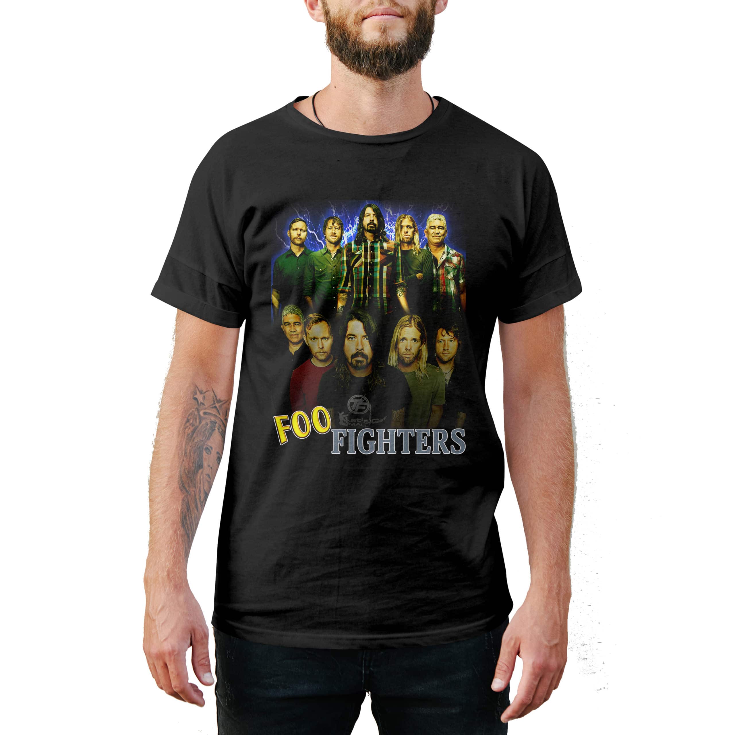 Vintage Style Foo Fighters T-shirt Vintage Style Foo Fighters T-shirt