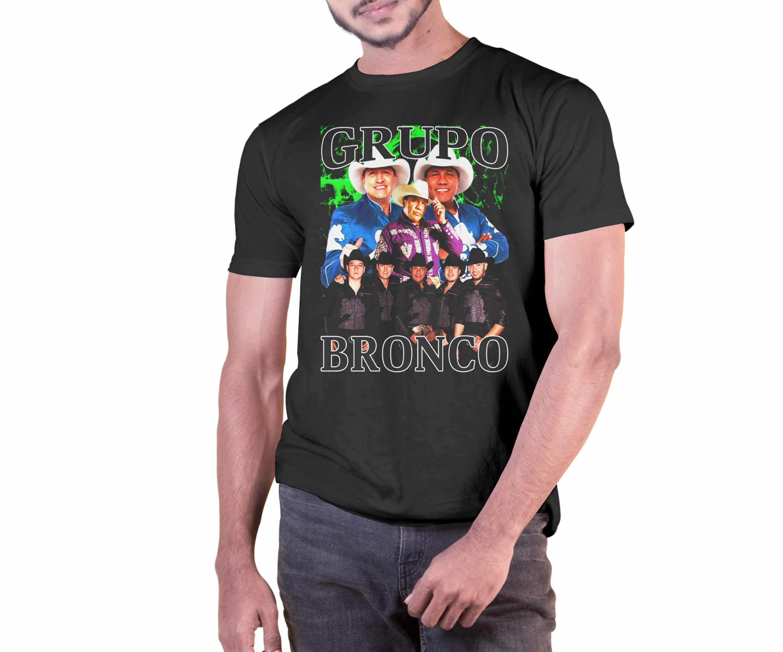 Vintage Style Grupo Bronco T-Shirt Vintage Style Grupo Bronco T-Shirt
