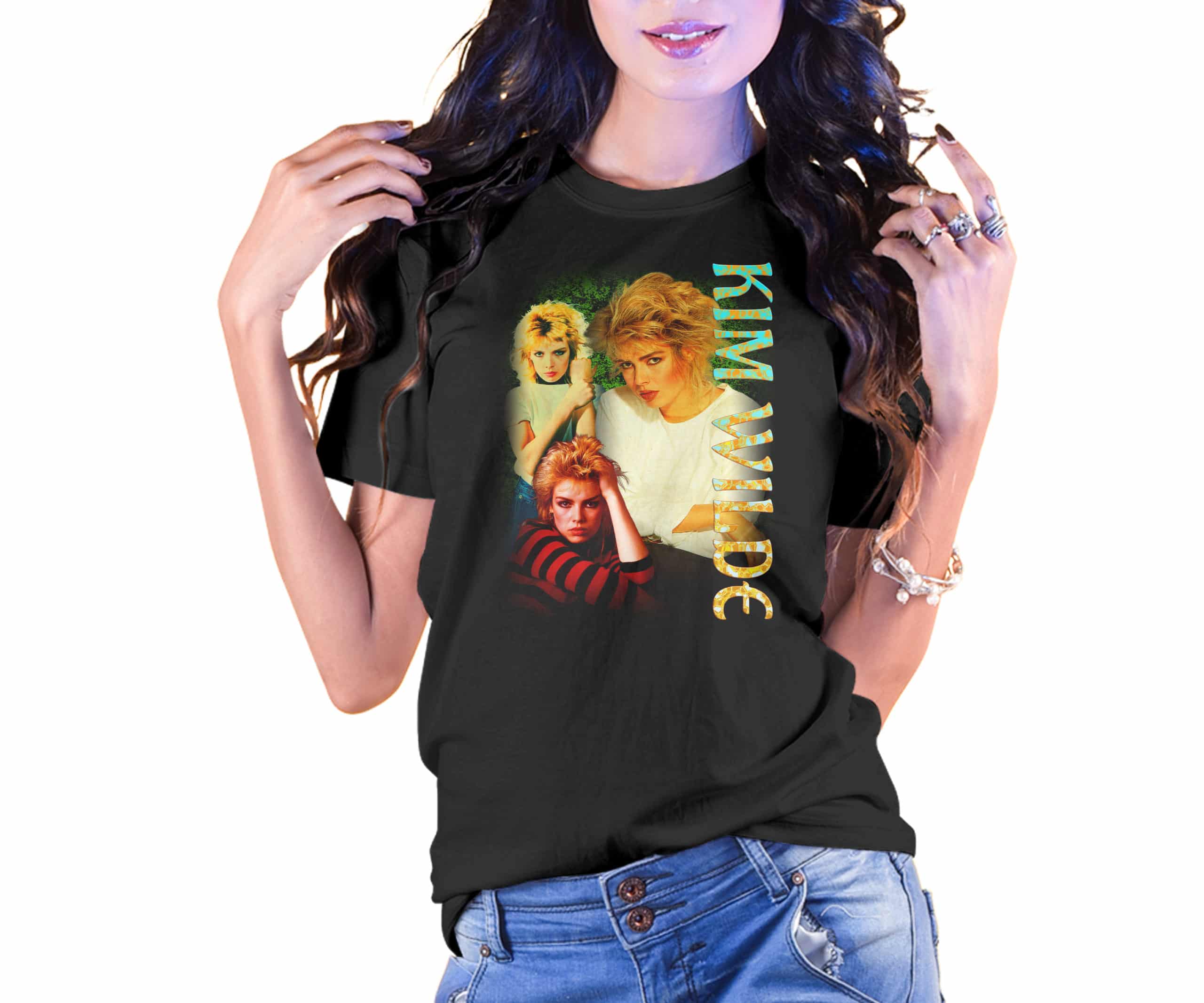 Vintage Style Kim Wilde T-Shirt Vintage Style Kim Wilde T-Shirt