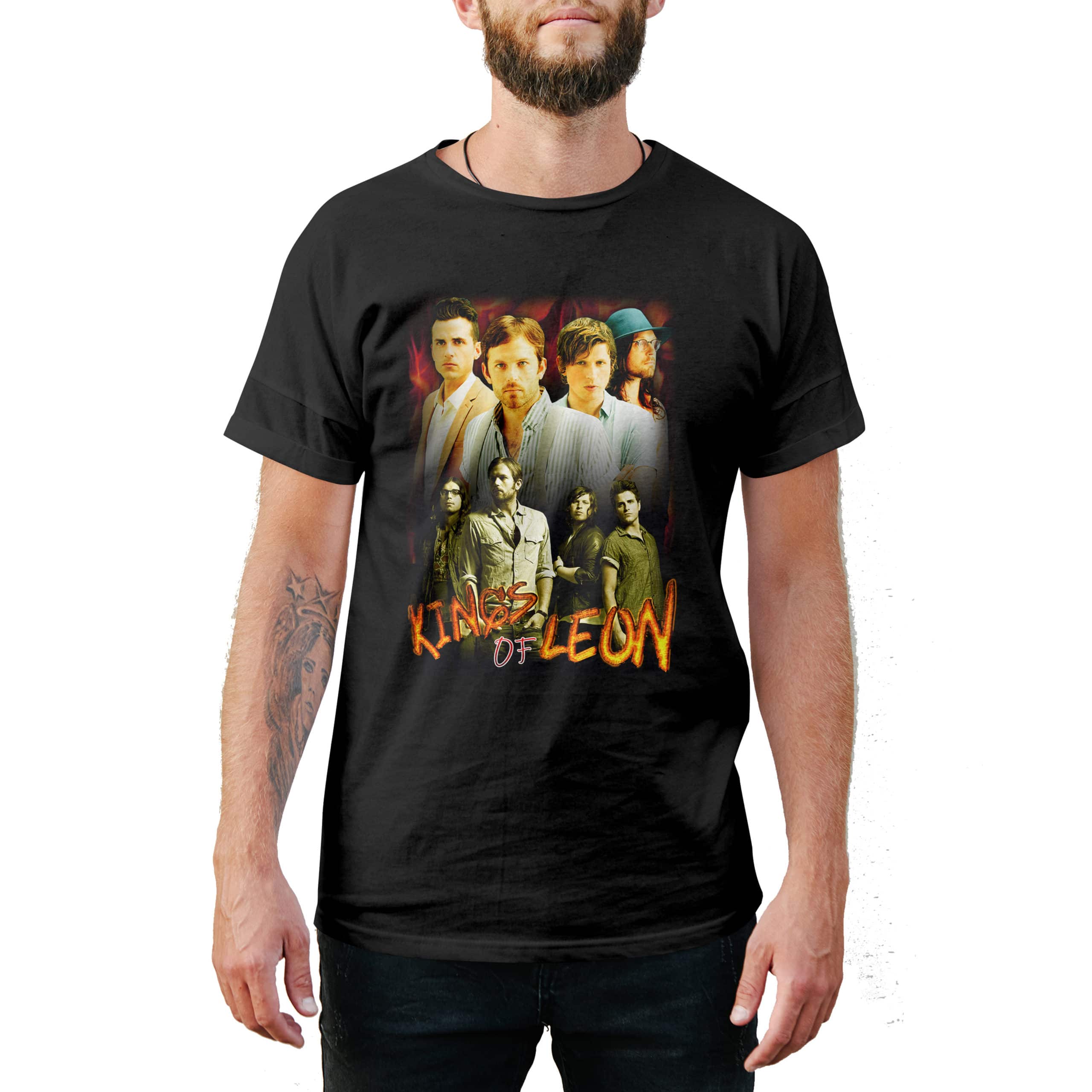 Vintage Style Kings of Leon T-Shirt Vintage Style Kings of Leon T-Shirt