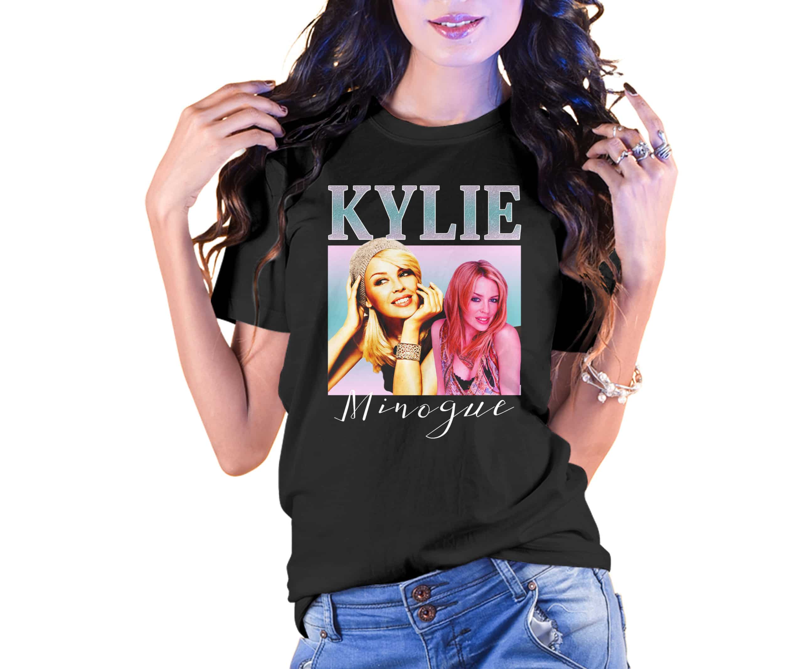Vintage Style Kylie Minogue T-Shirt Vintage Style Kylie Minogue T-Shirt