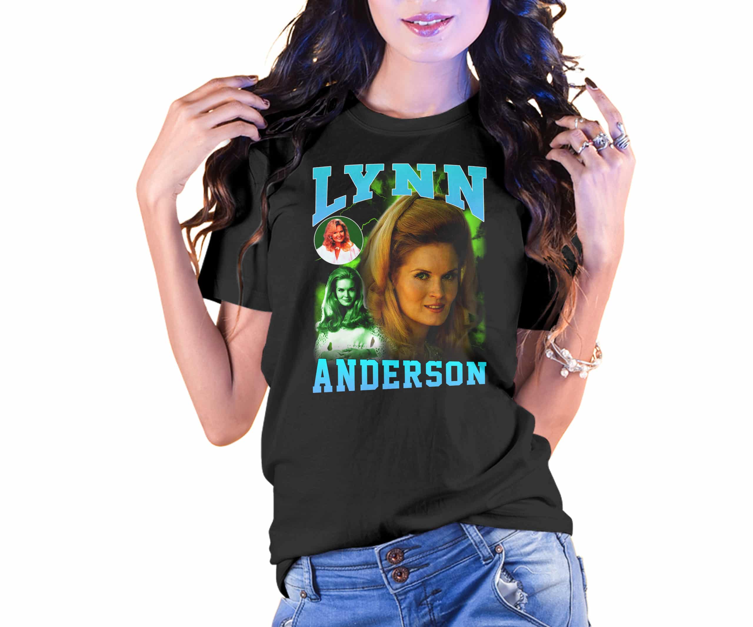Vintage Style Lynn Anderson T-Shirt Vintage Style Lynn Anderson T-Shirt
