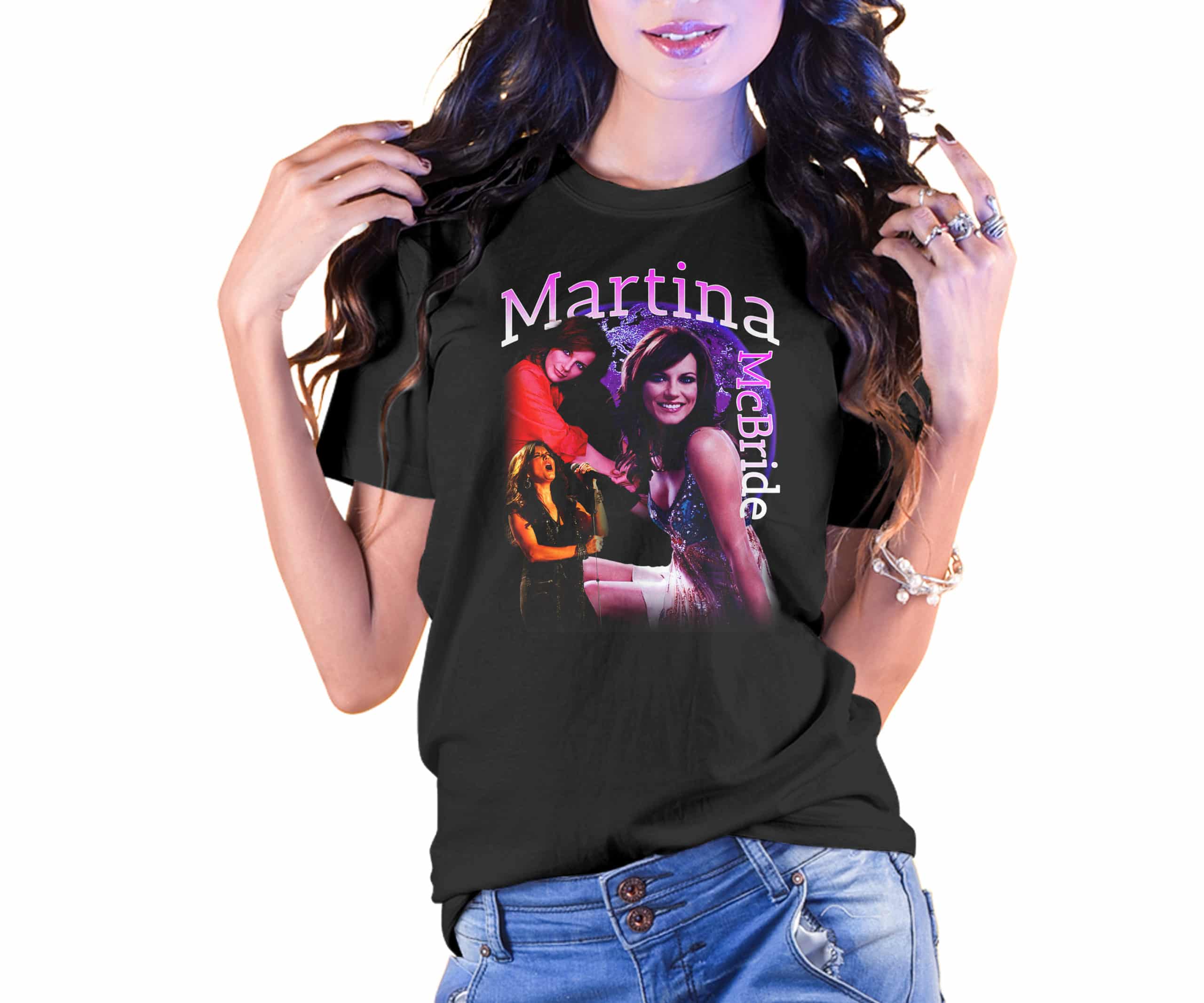Vintage Style Martina Mcbride T-Shirt Vintage Style Martina Mcbride T-Shirt