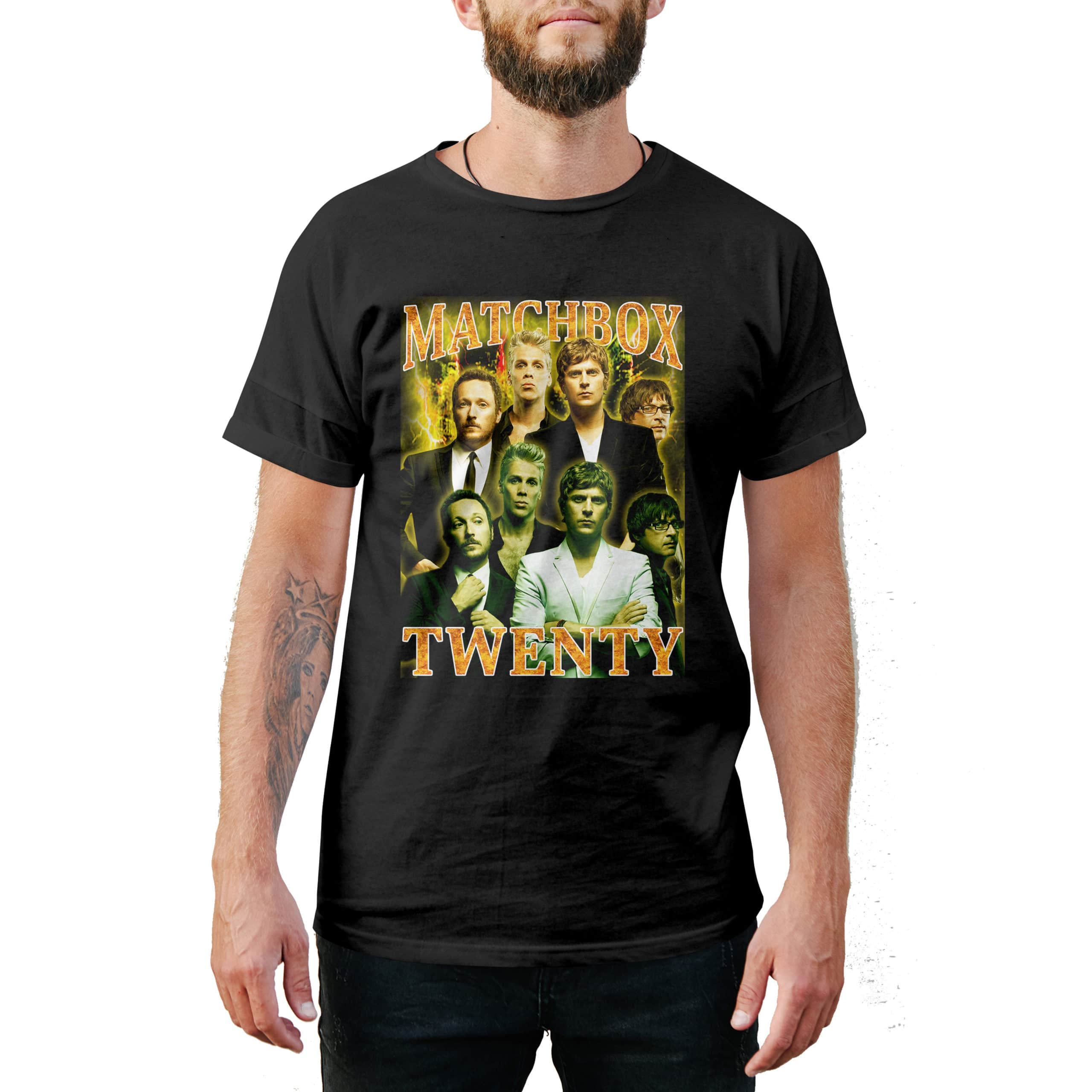 Vintage Style Matchbox twenty T-Shirt Vintage Style Matchbox twenty T-Shirt