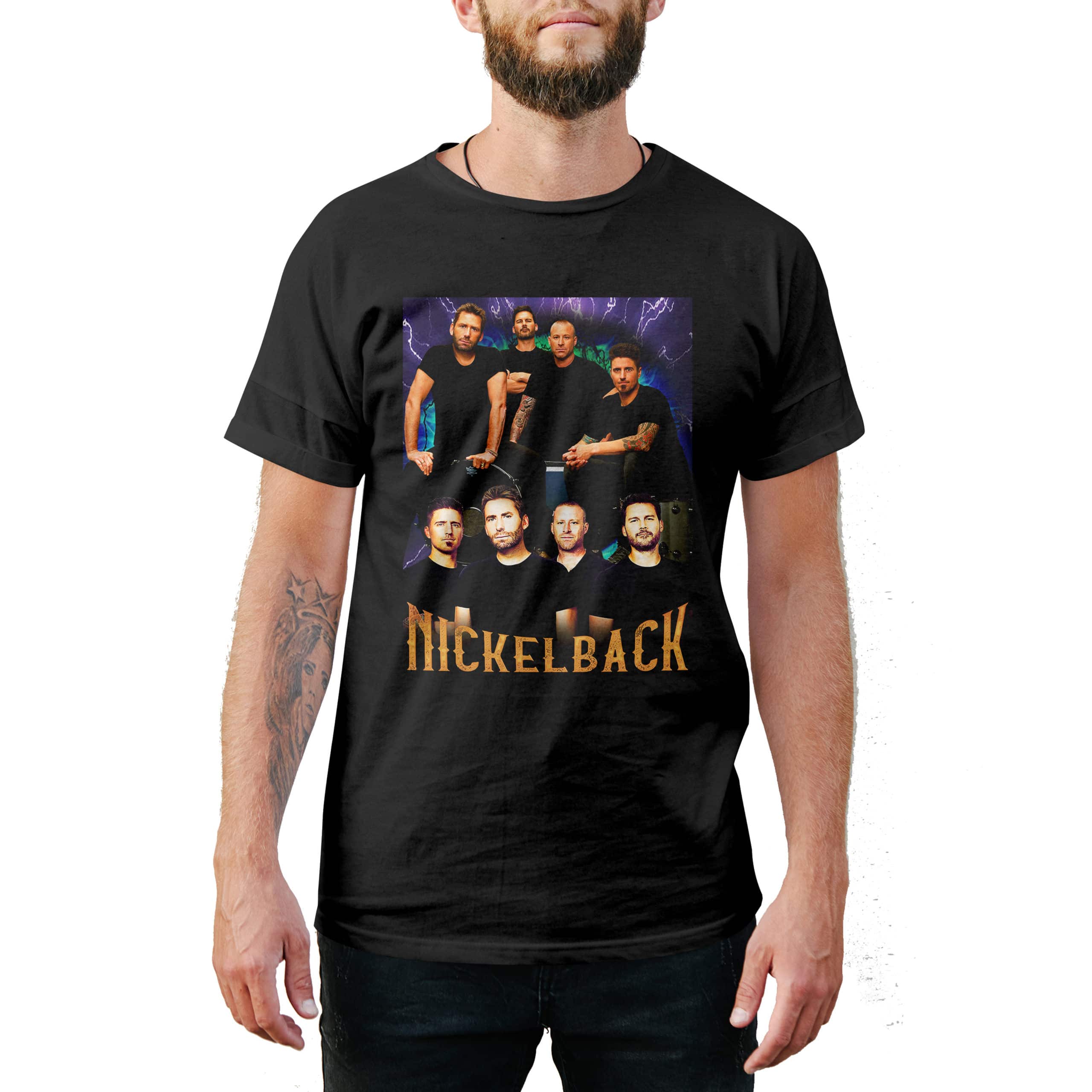 Vintage Style Nickelback T-Shirt Vintage Style Nickelback T-Shirt