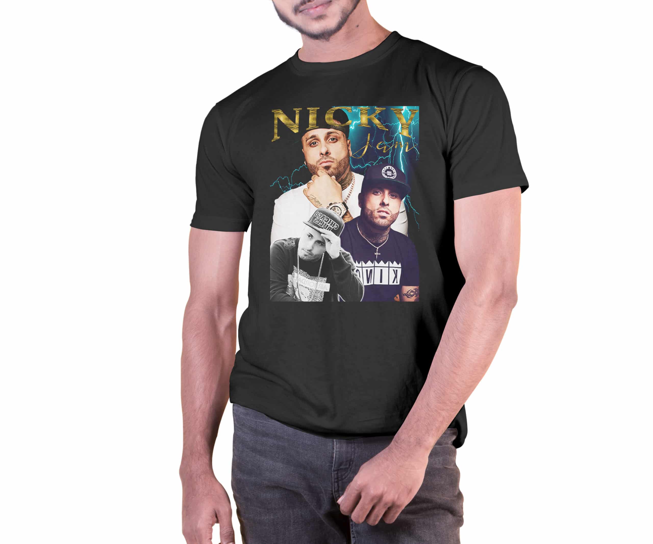 Vintage Style Nicky Jam T-Shirt Vintage Style Nicky Jam T-Shirt