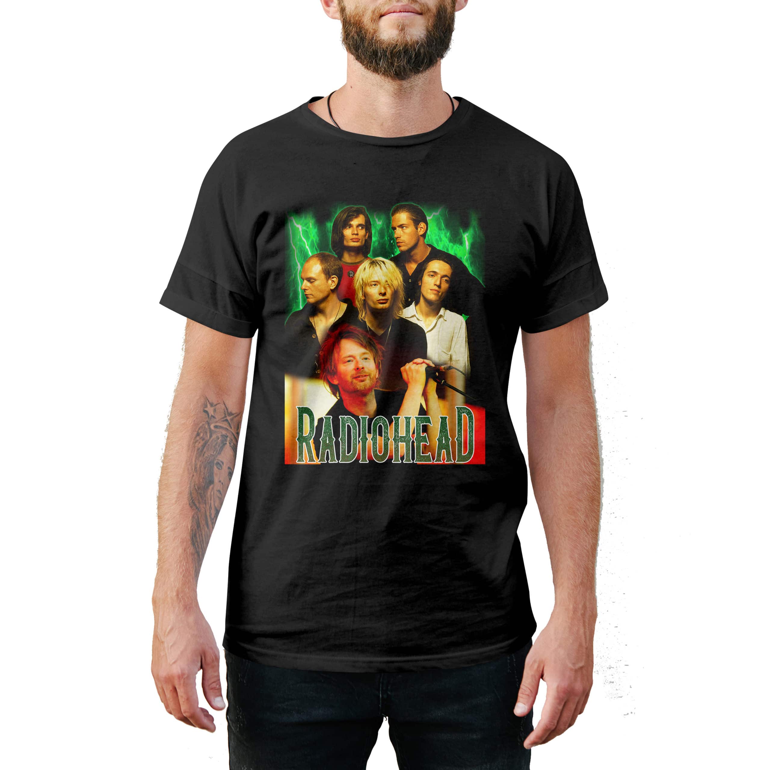 Vintage Style Radiohead T-Shirt Vintage Style Radiohead T-Shirt