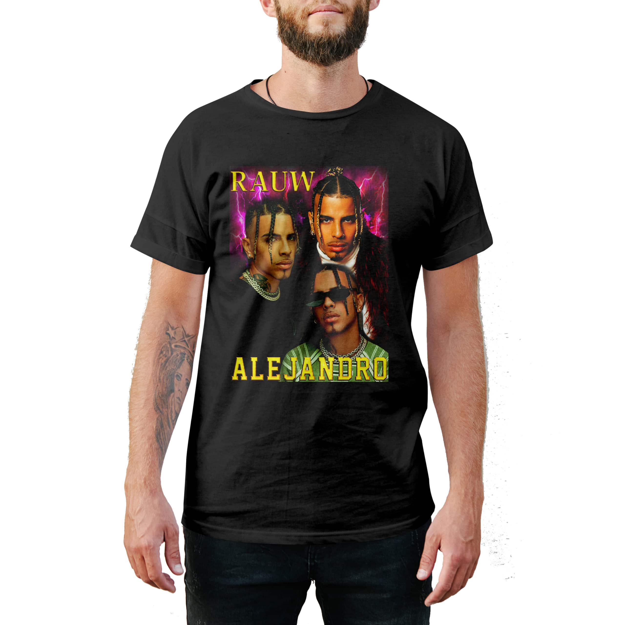 Vintage Style Rauw Alejandro T-Shirt Vintage Style Rauw Alejandro T-Shirt