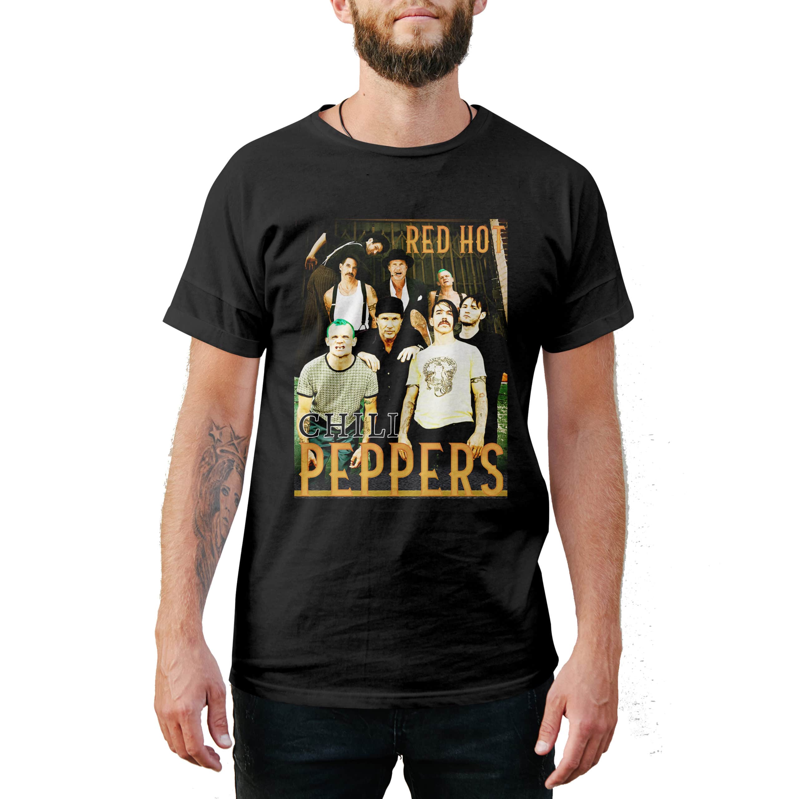 Vintage Style Red Hot Chilli Peppers T-Shirt Vintage Style Red Hot Chilli Peppers T-Shirt